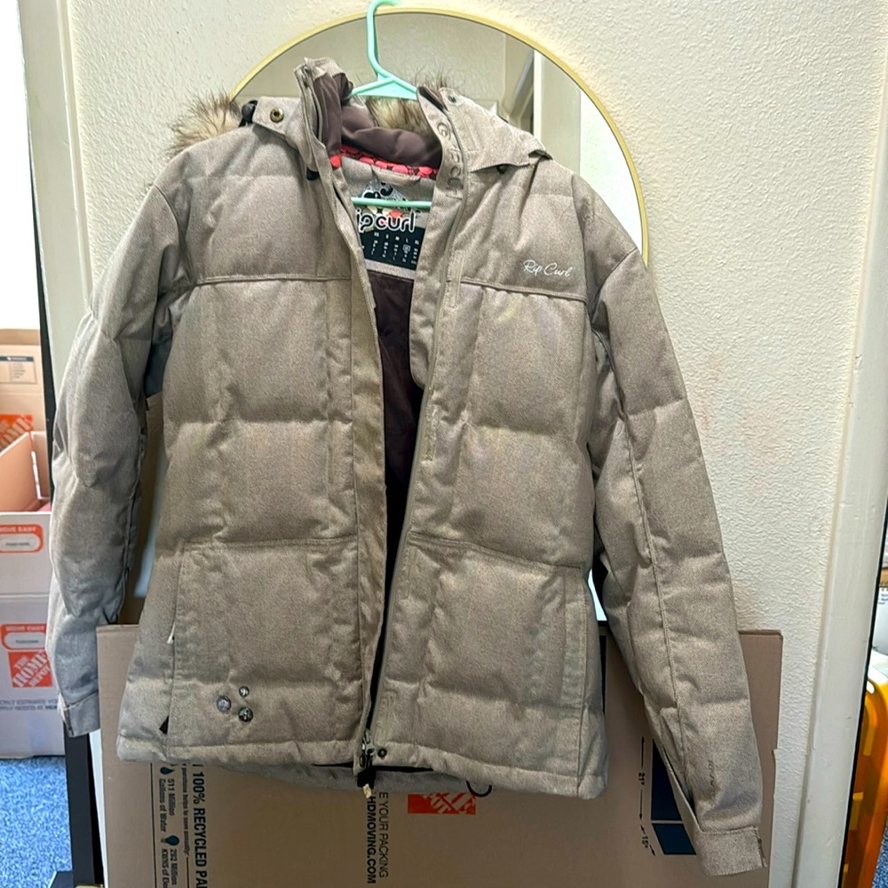 Ripcurl Snowboarding puffer Coat